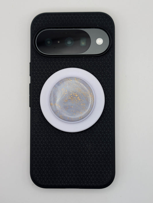 Soft Lavender Marble MagSafe Phone Grip