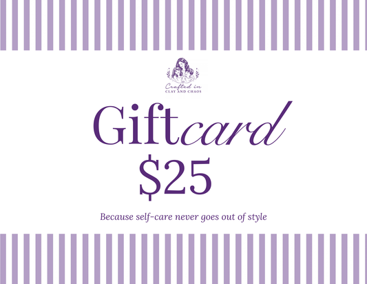 Crafted in Clay and Chaos Gift Card