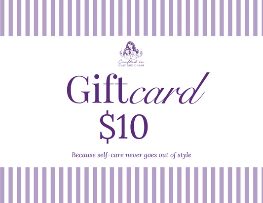 Crafted in Clay and Chaos Gift Card