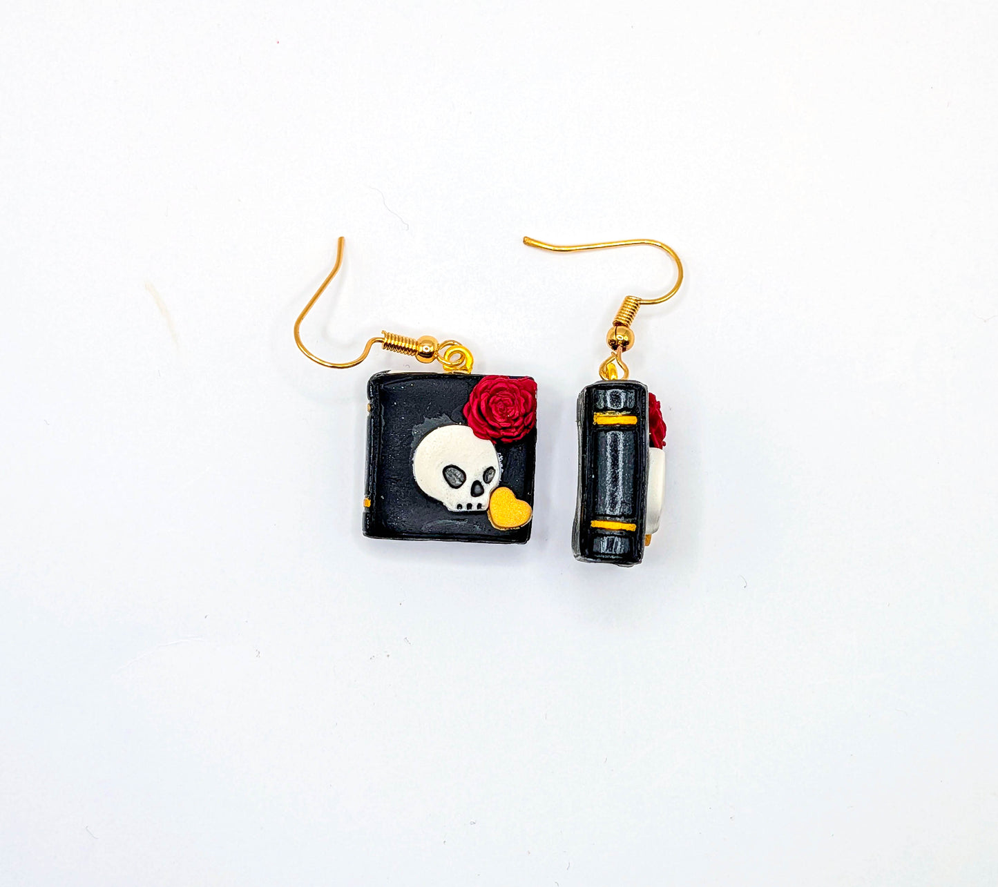 Dark Romance Book Earrings