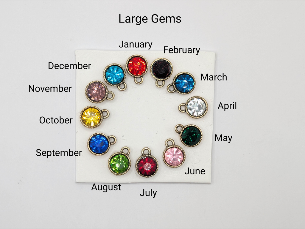 Personalized Mother & Child Birthstone Earrings