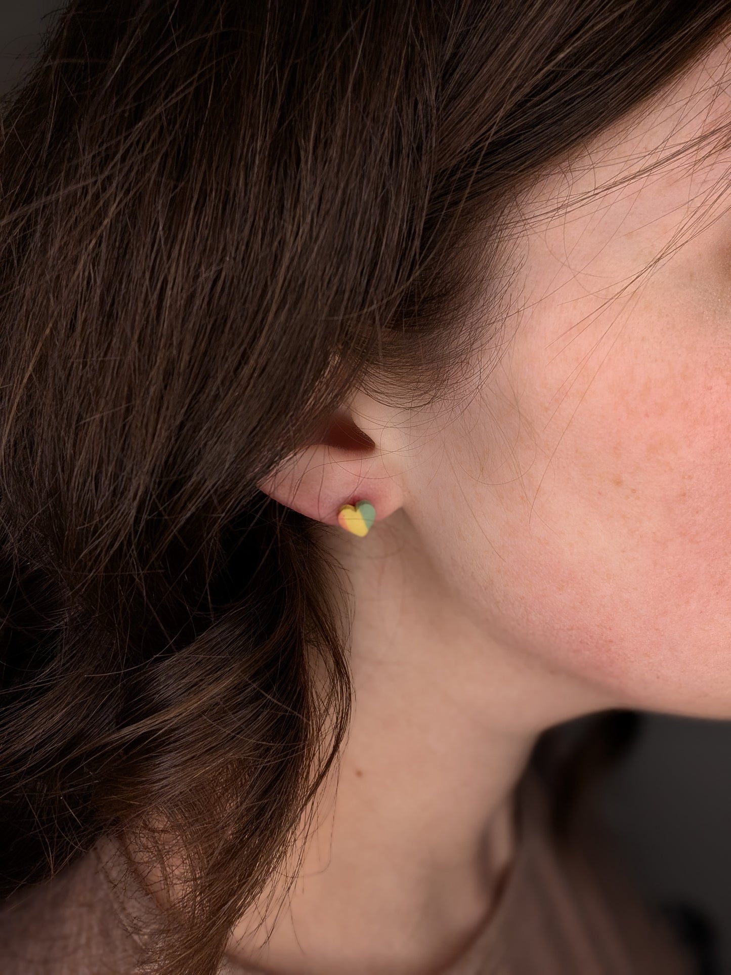 Rainbow Stud Earrings
