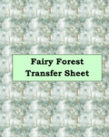 Fairy Forest Polymer Clay Transfer Sheet