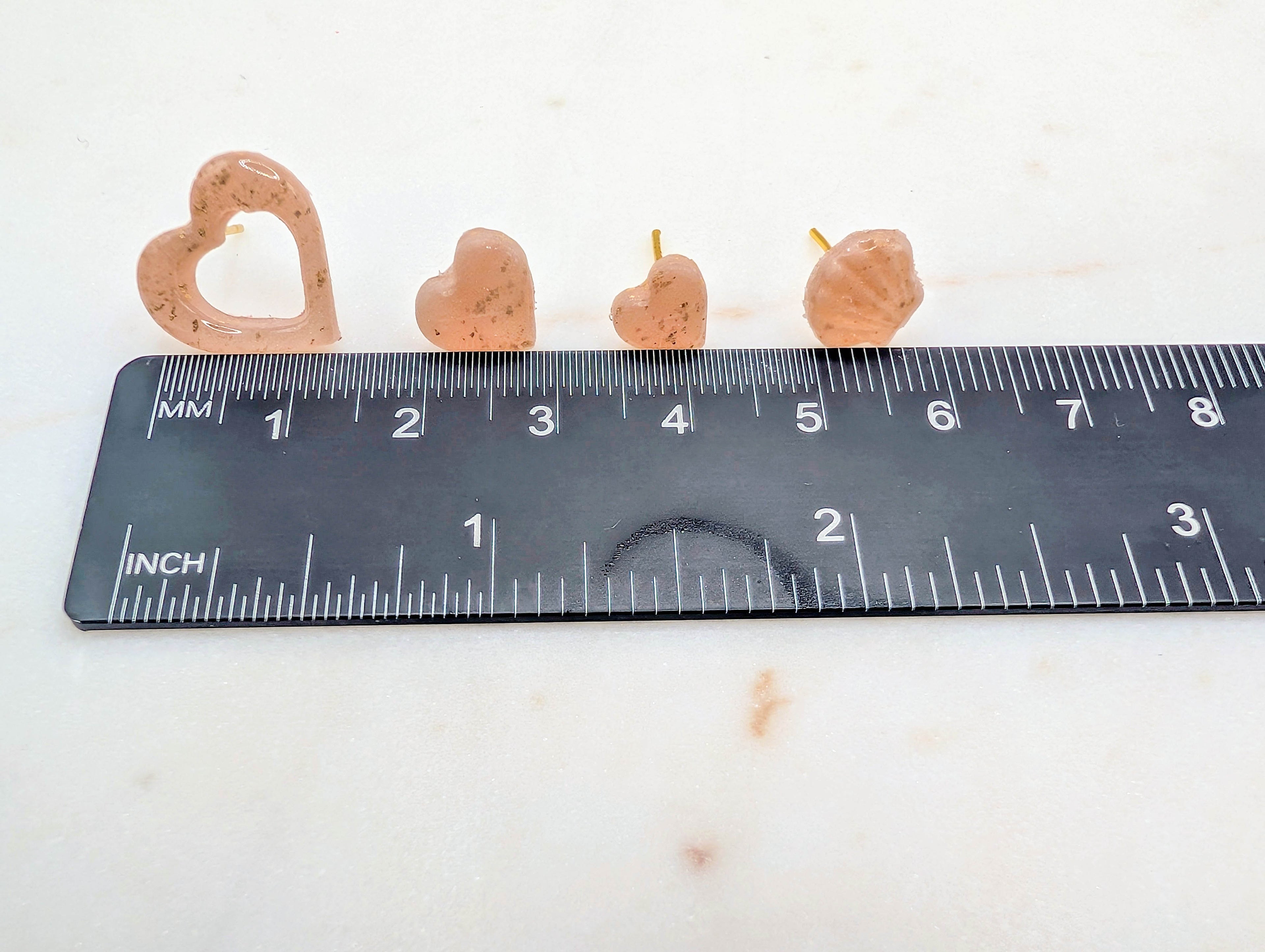 Rose Gold Stud Earrings