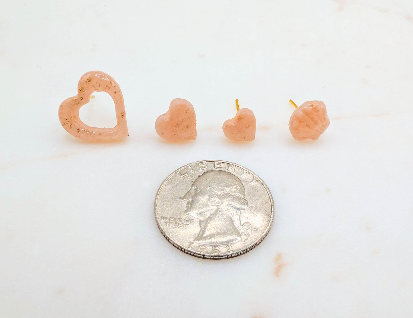 Rose Gold Stud Earrings