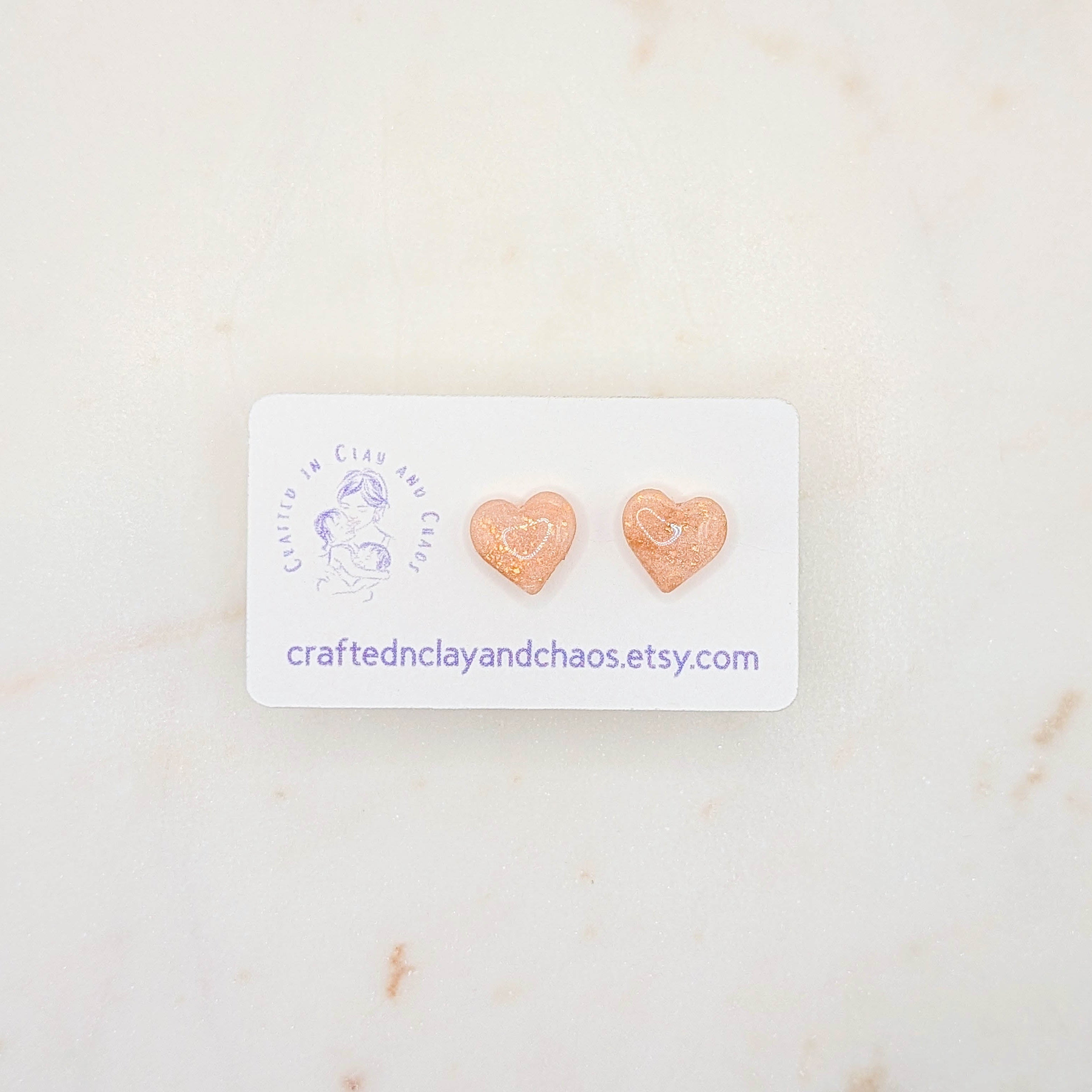 Rose Gold Stud Earrings