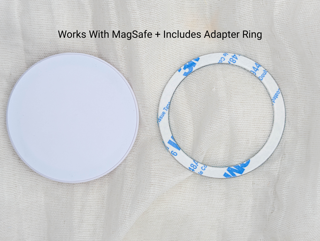 Soft Lavender Marble MagSafe Phone Grip