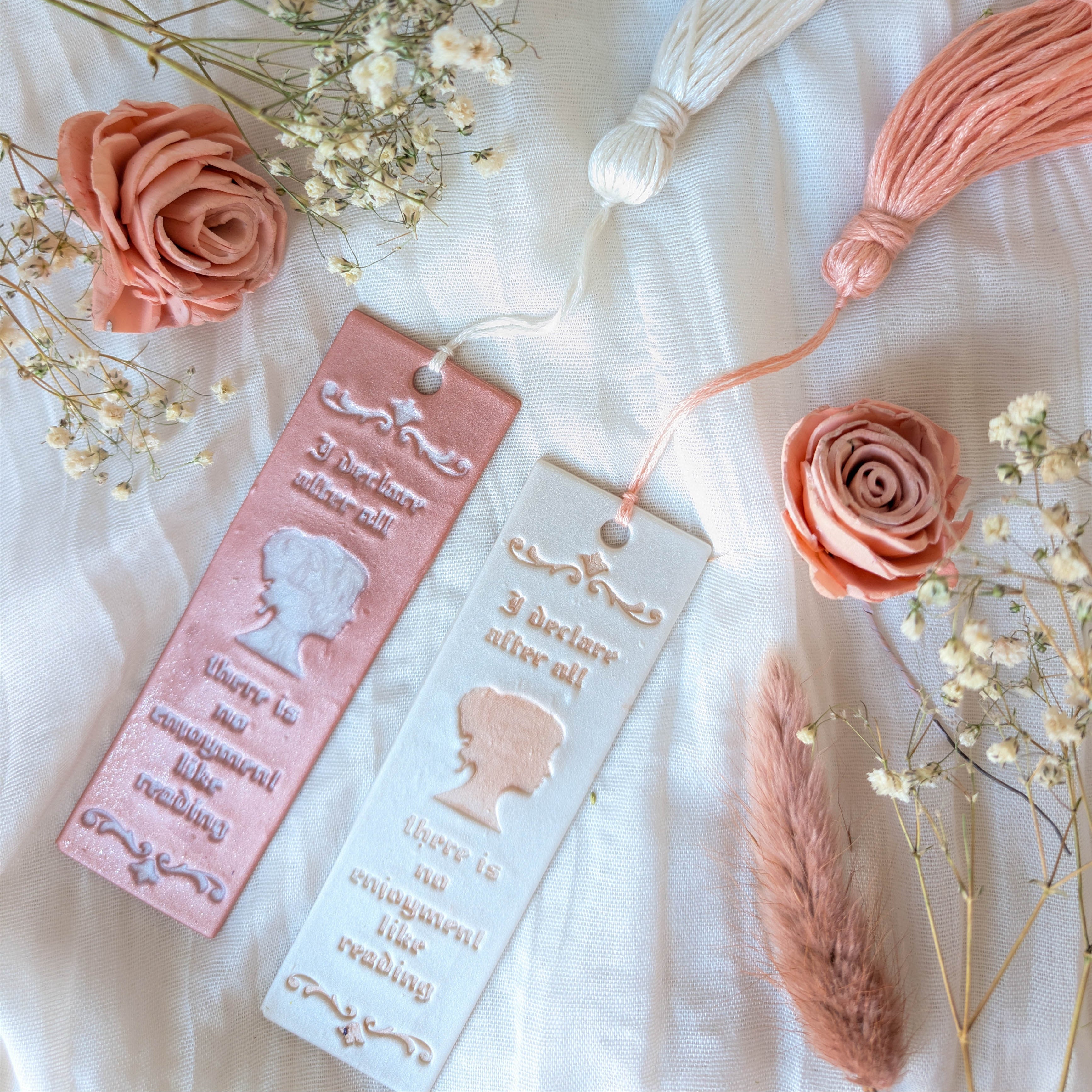Handmade Jane Austen Quote Bookmark