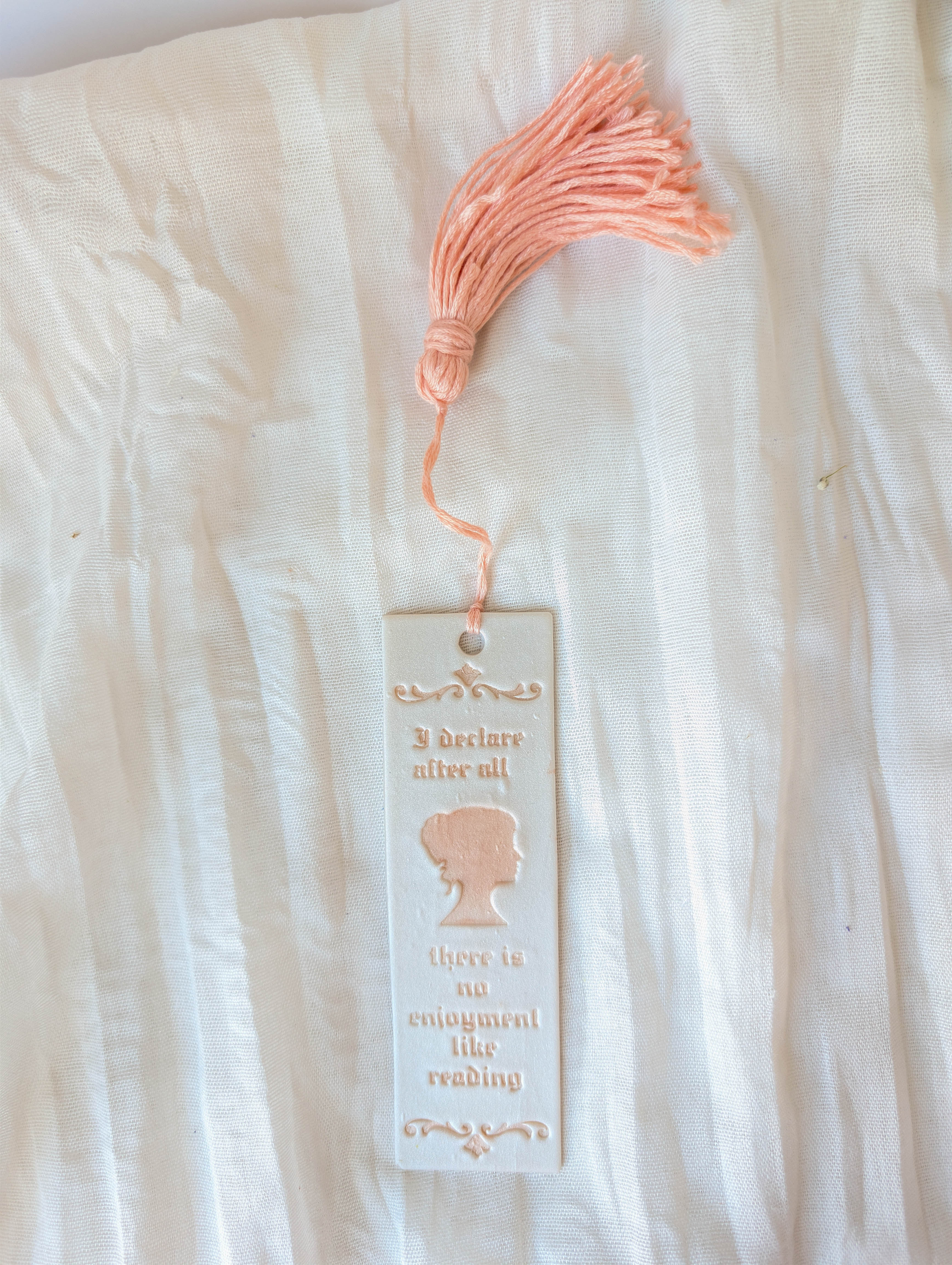 Handmade Jane Austen Quote Bookmark