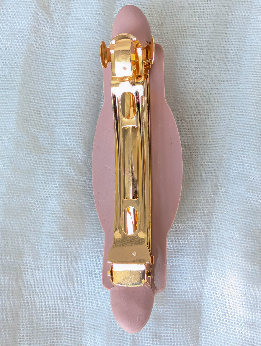 Romantic Handcrafted Rose French Barrette