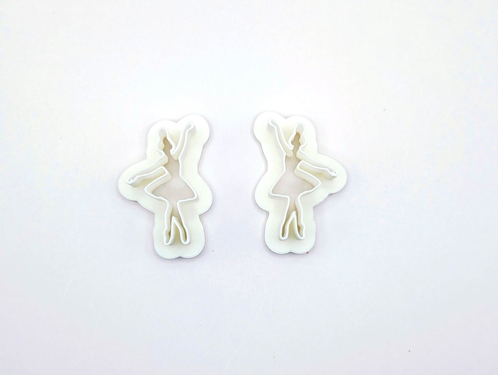 Polymer Clay Delicate Ballet Earring Cutter