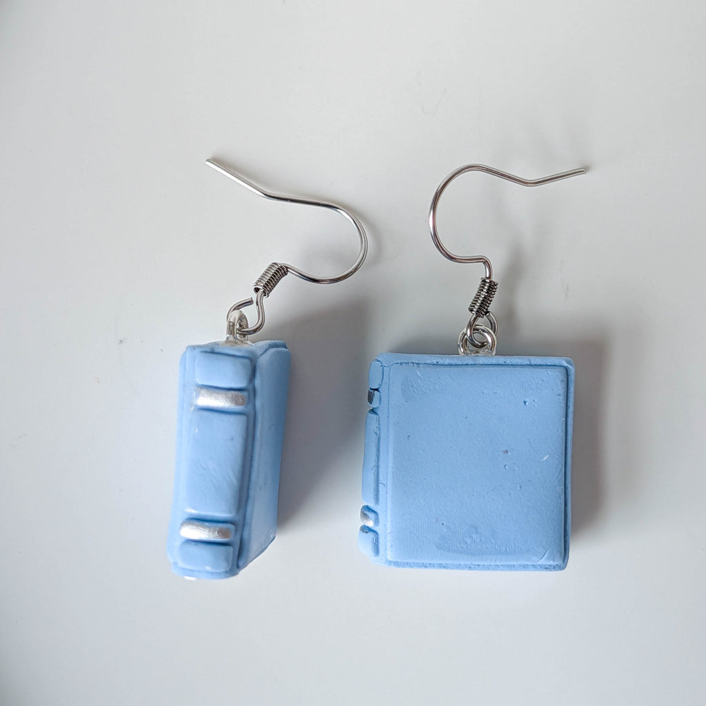 Minimalist Book Earrings