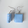 Minimalist Book Earrings