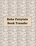 Boho Fairytale Book Polymer Clay Transfer Paper