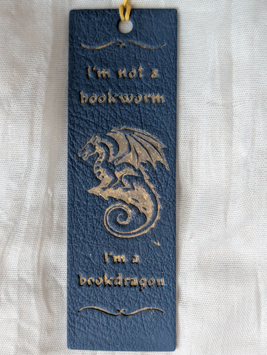 Handmade Dragon Bookmark for Fantasy Reader Gift