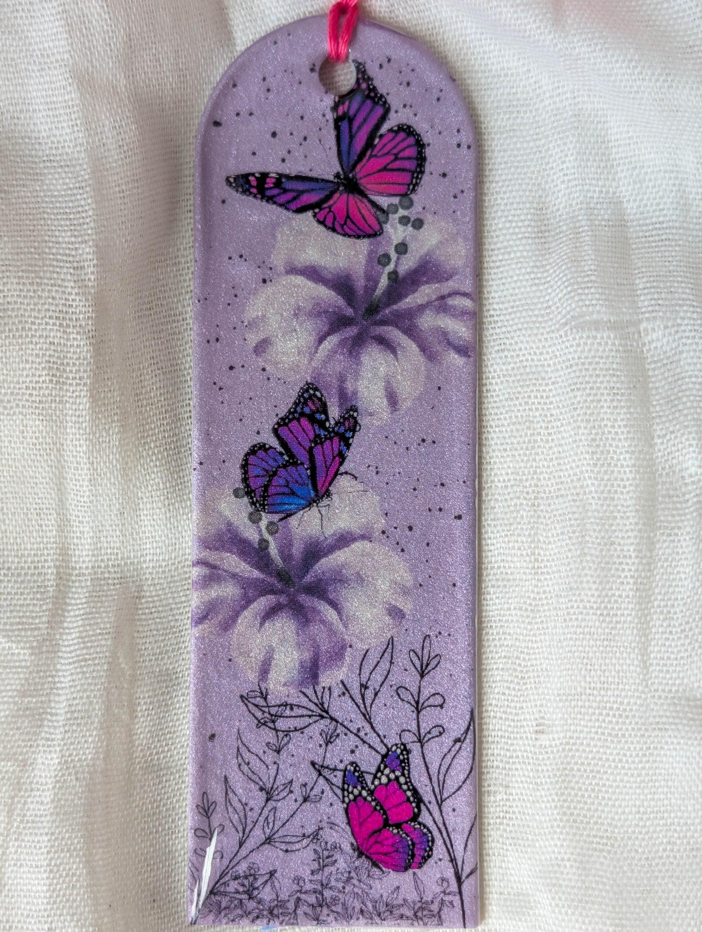 Handmade Butterfly Bookmark Reader Gift