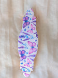 Purple Butterfly Polymer Clay Hair Clip
