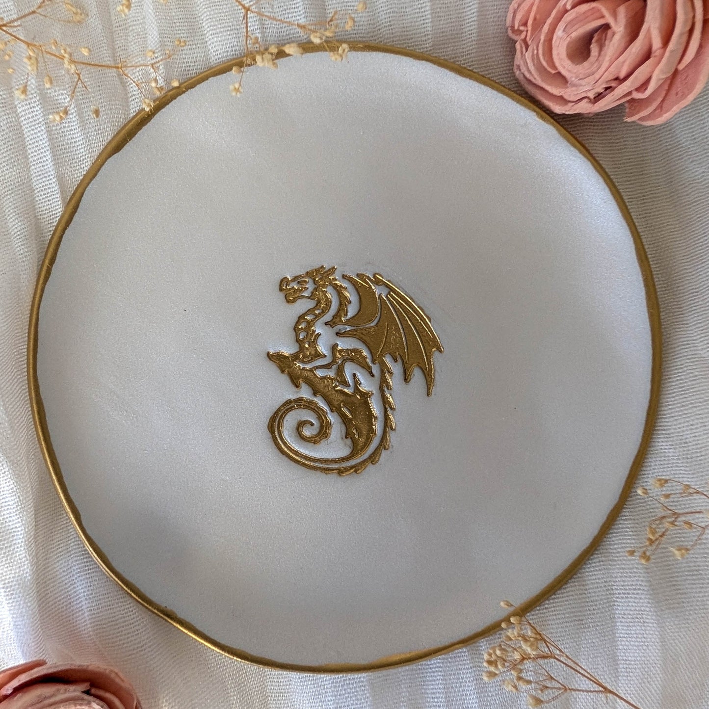 Handmade Dragon Trinket Dish