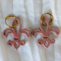Fleur De Lis Interchangable Earrings