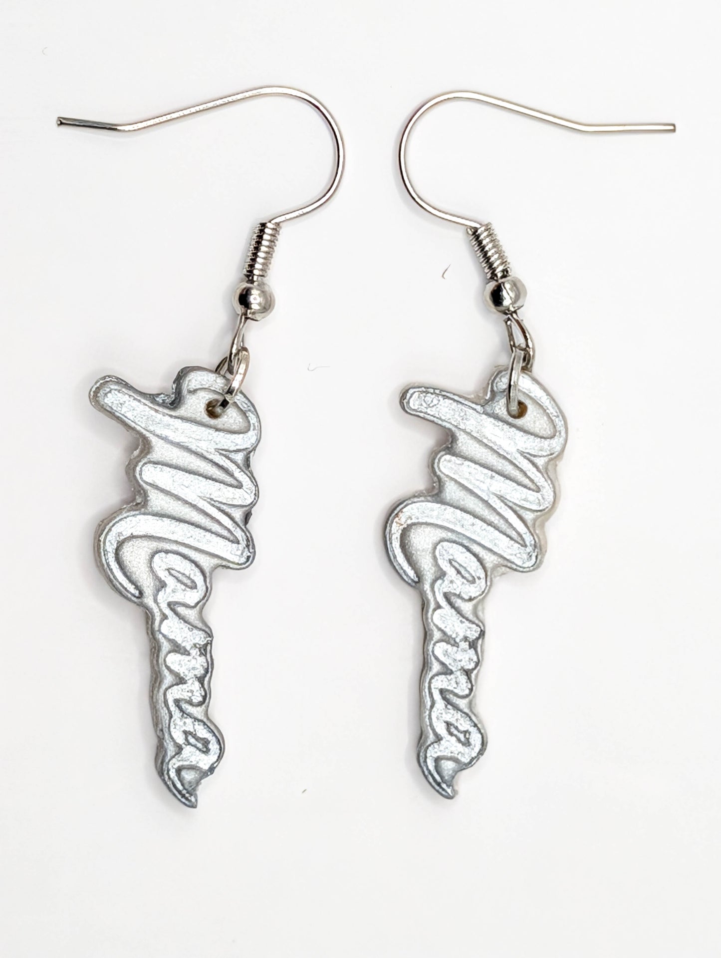 Minimalist Mama Polymer Clay Earrings