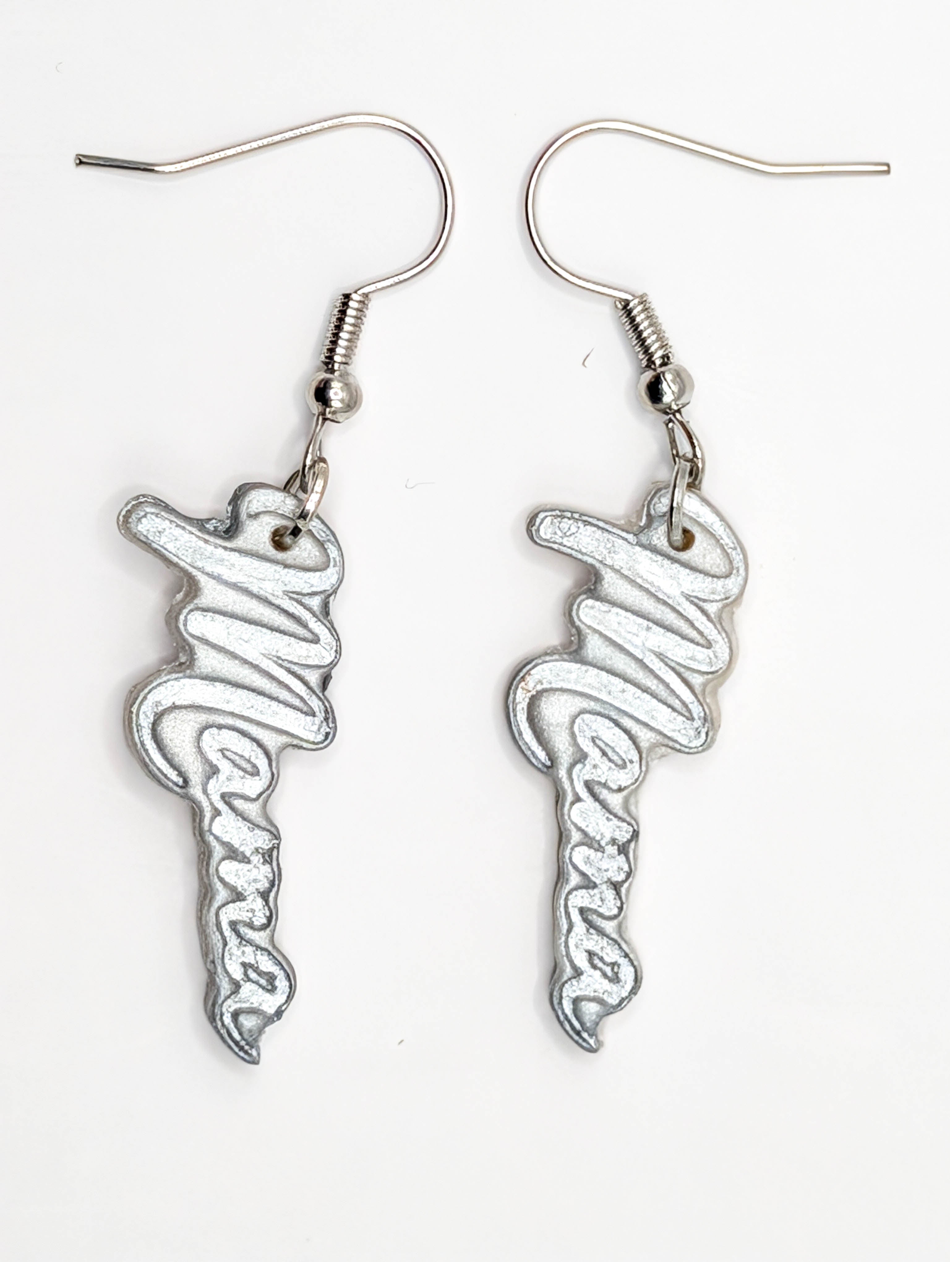 Minimalist Mama Polymer Clay Earrings