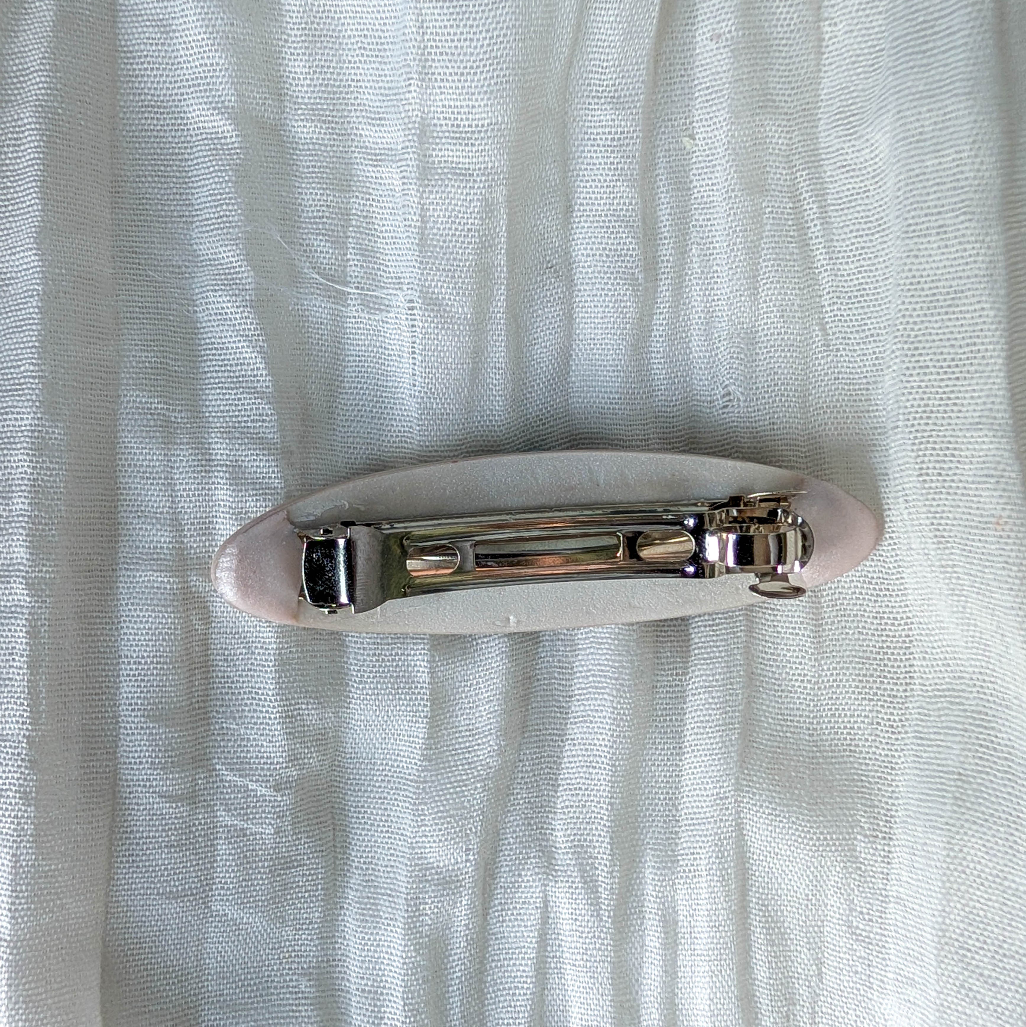 Handcrafted Blue Rose Hair Clip