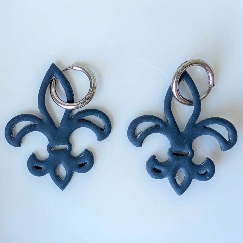 Fleur De Lis Interchangable Earrings