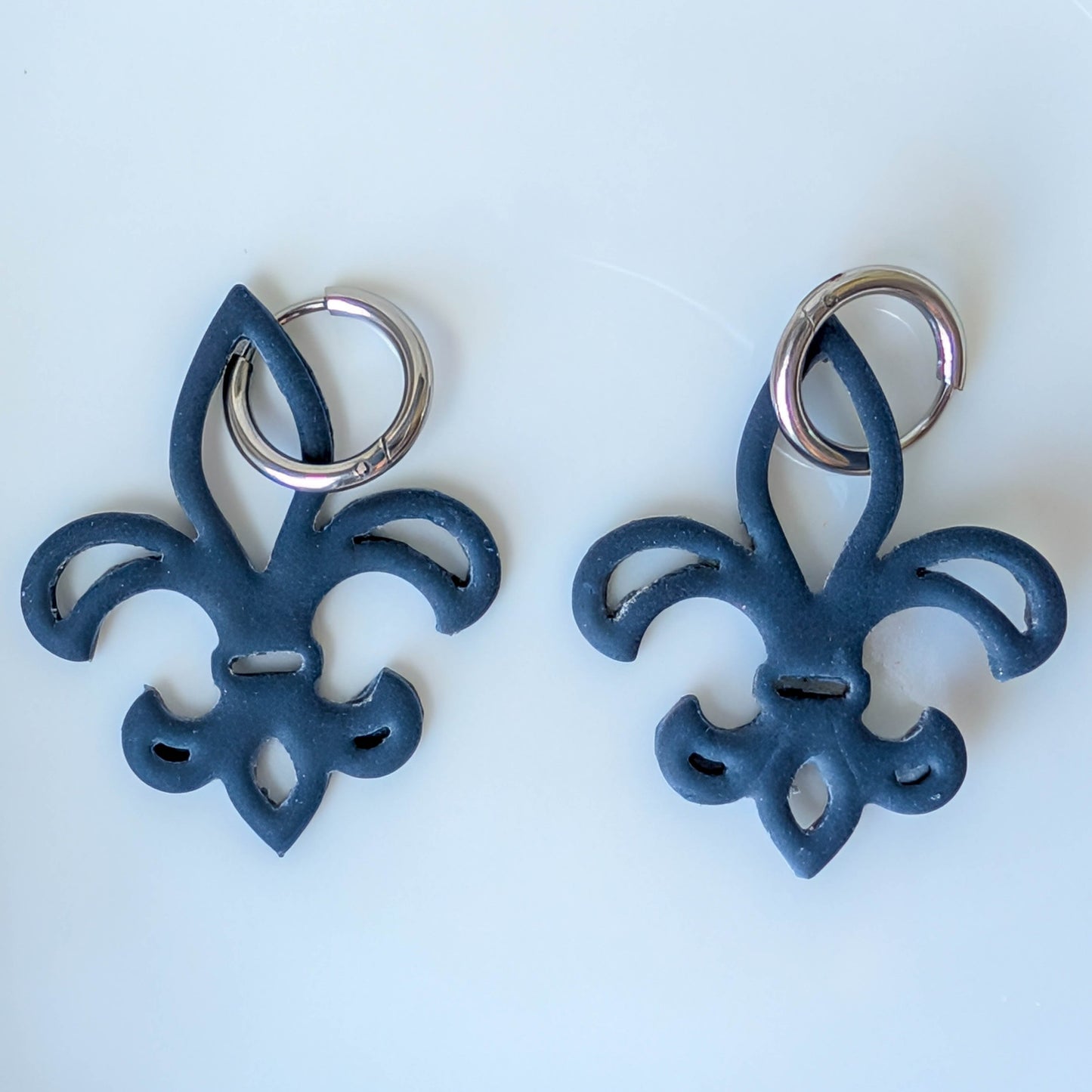 Fleur De Lis Interchangable Earrings
