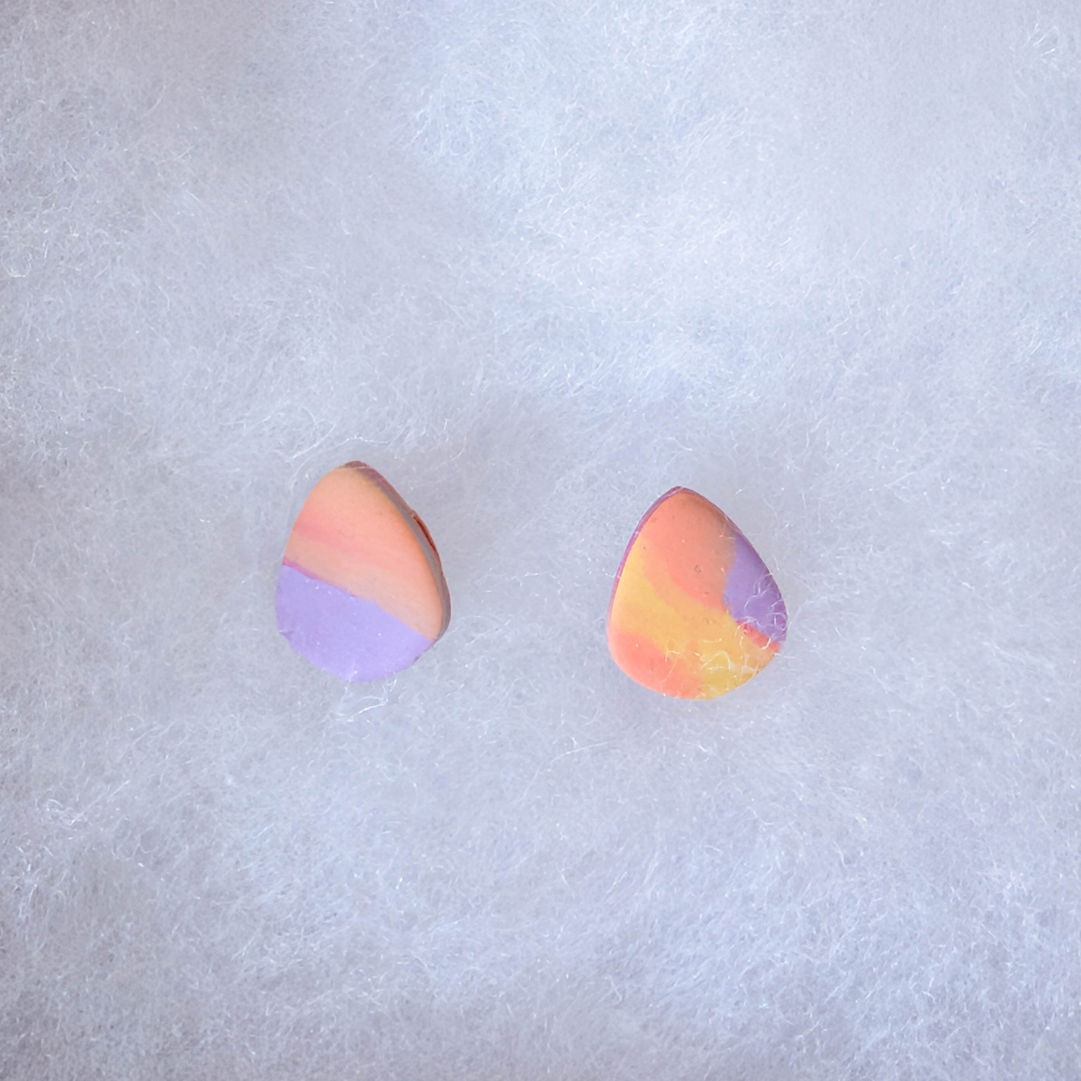 Rainbow Stud Earrings