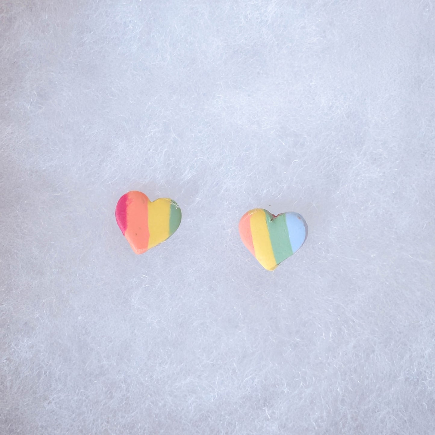 Rainbow Stud Earrings