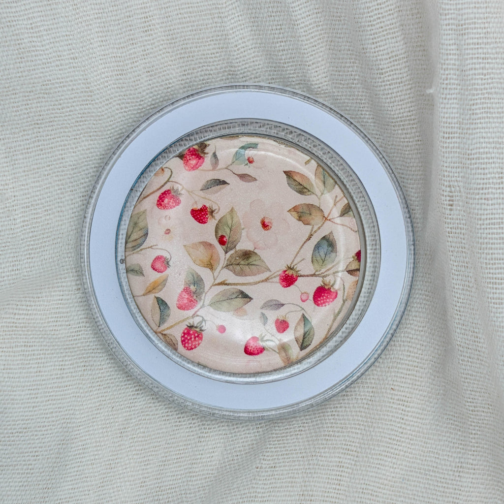 Neutral Strawberry MagSafe Phone Grip Accessory for Summer