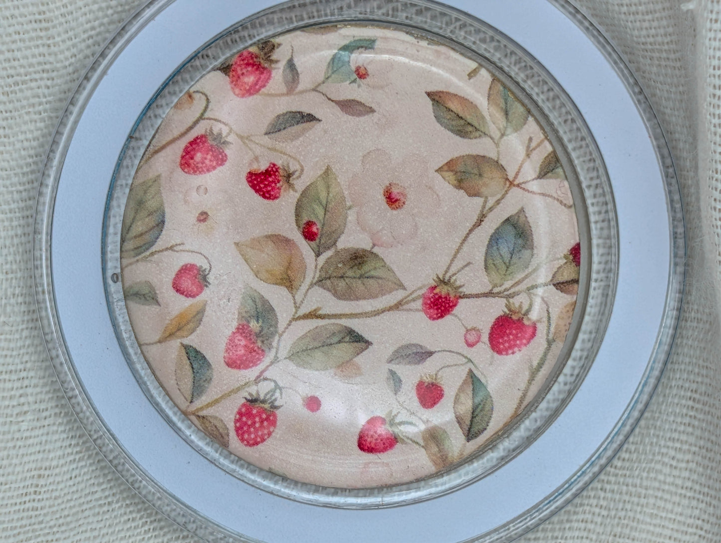 Neutral Strawberry Polymer Clay Transfer Paper