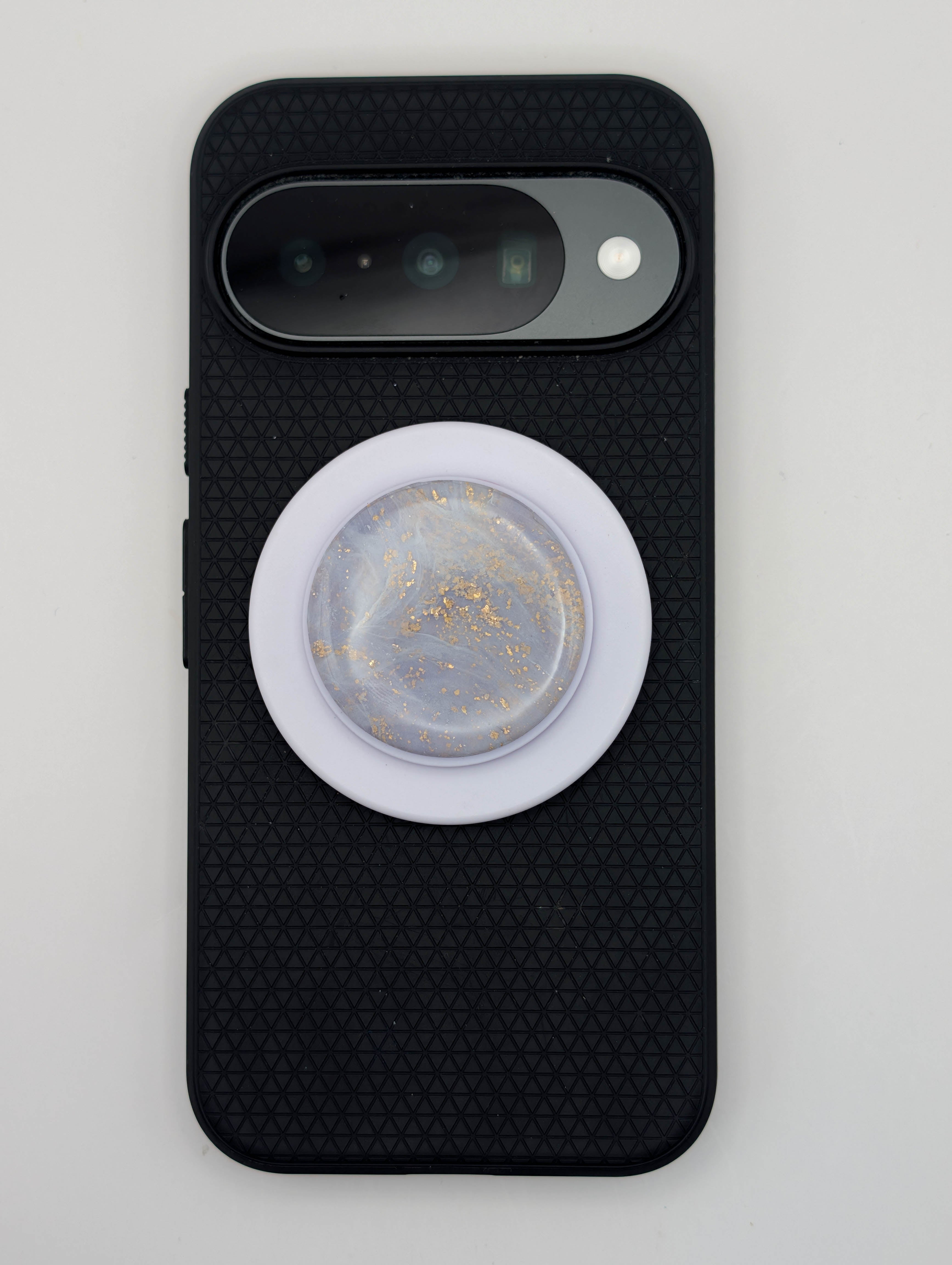 Soft Lavender Marble MagSafe Phone Grip