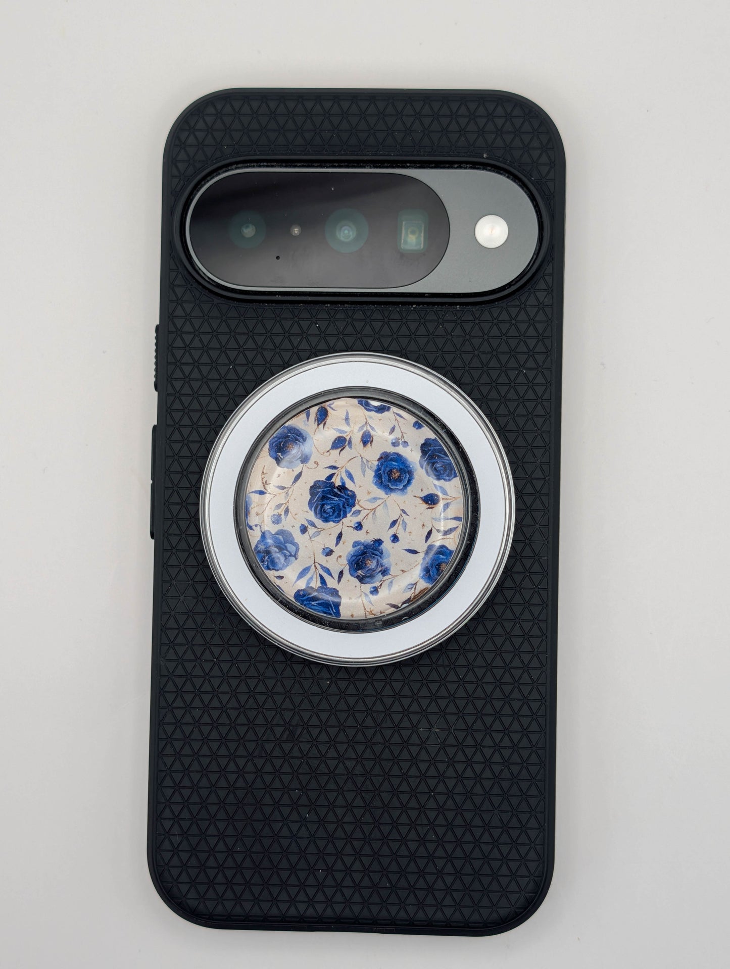 Romantic Blue Rose Magsafe Phone Grip