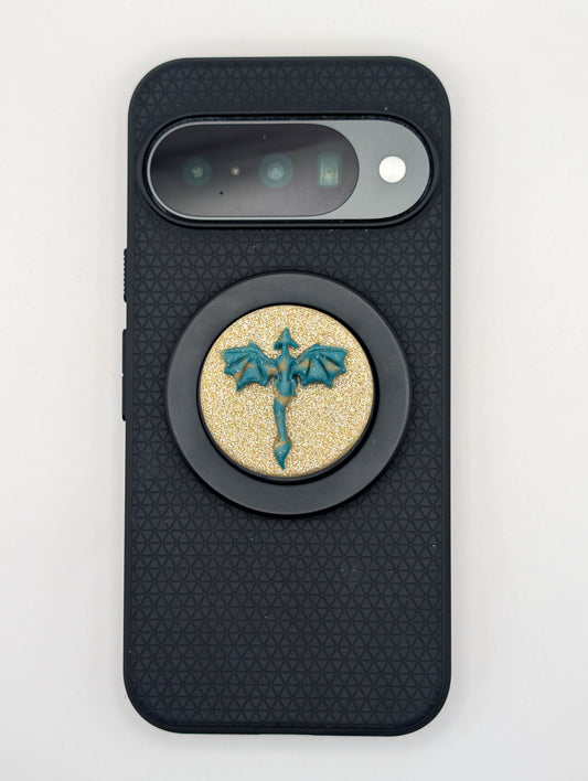 Fantasy Dragon Magsafe Phone Grip for DnD Gamer Accessory