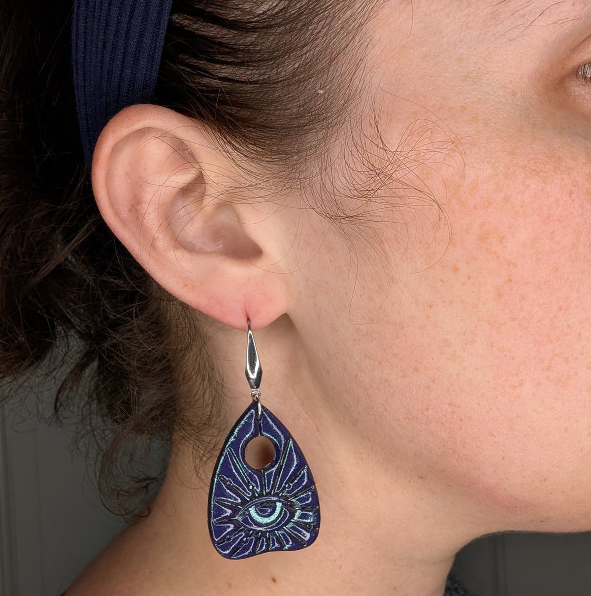 Planchette Earrings – Witchy Halloween Jewelry
