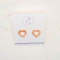 Rose Gold Stud Earrings