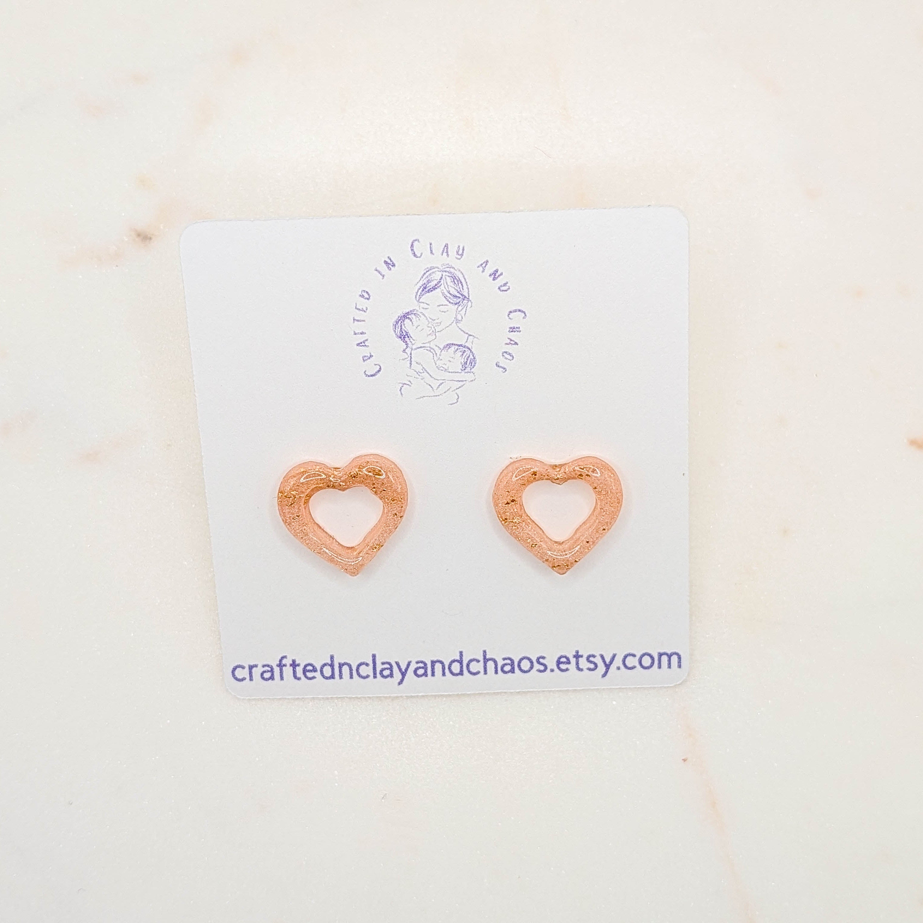 Rose Gold Stud Earrings