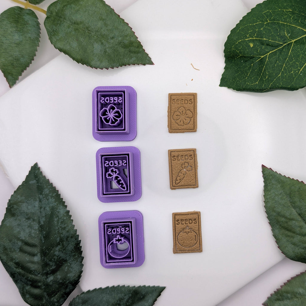 Mini Seed Packet Clay Cutters