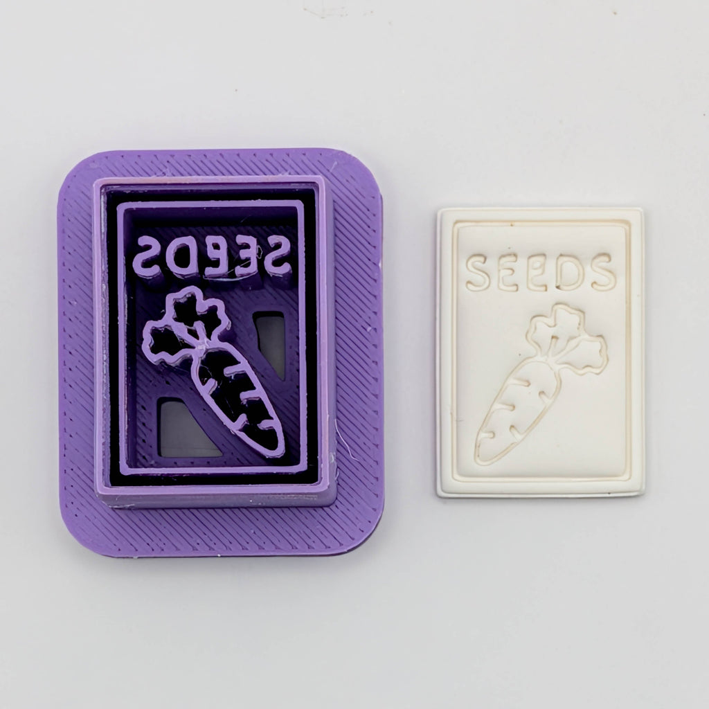 Mini Seed Packet Clay Cutters