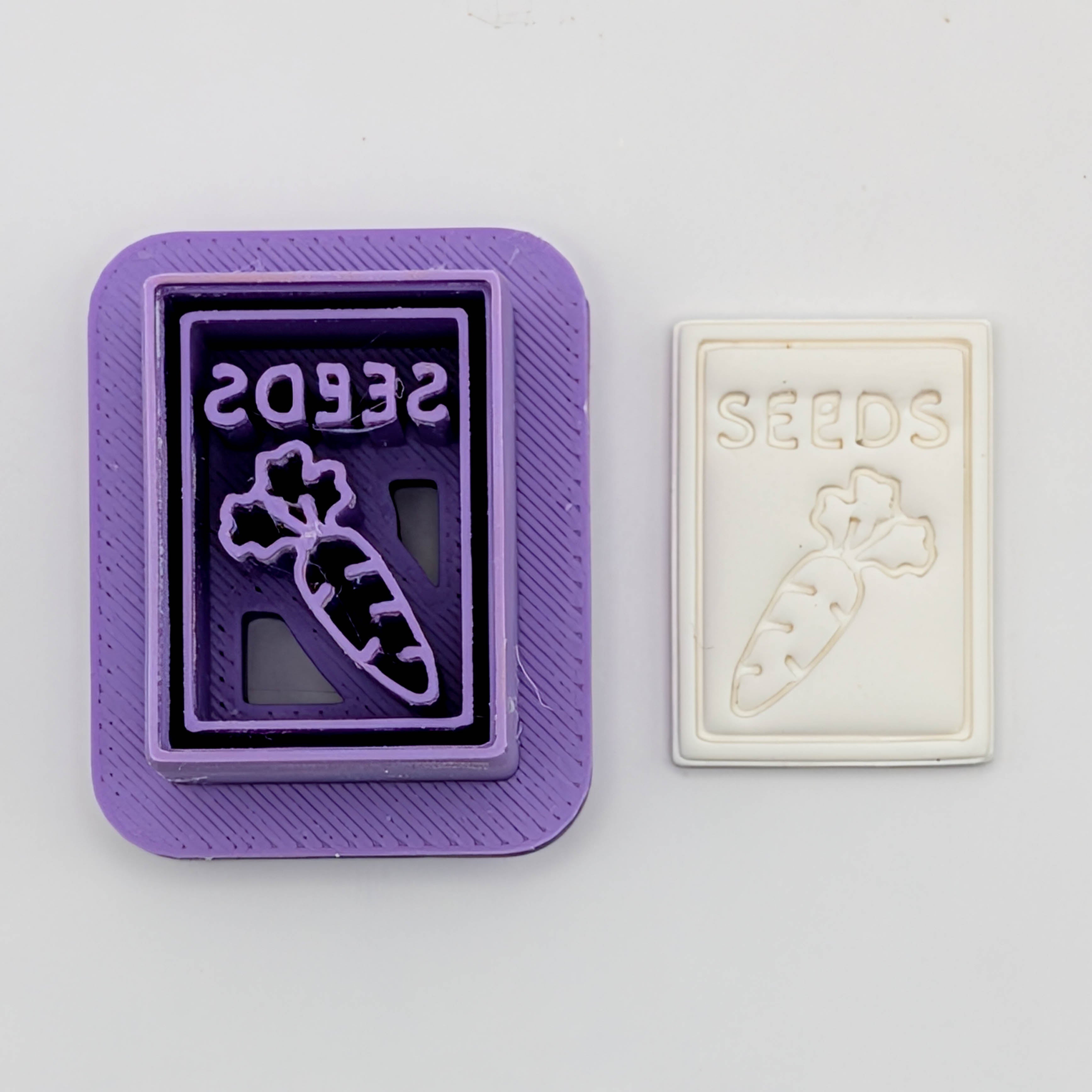 Mini Seed Packet Clay Cutters