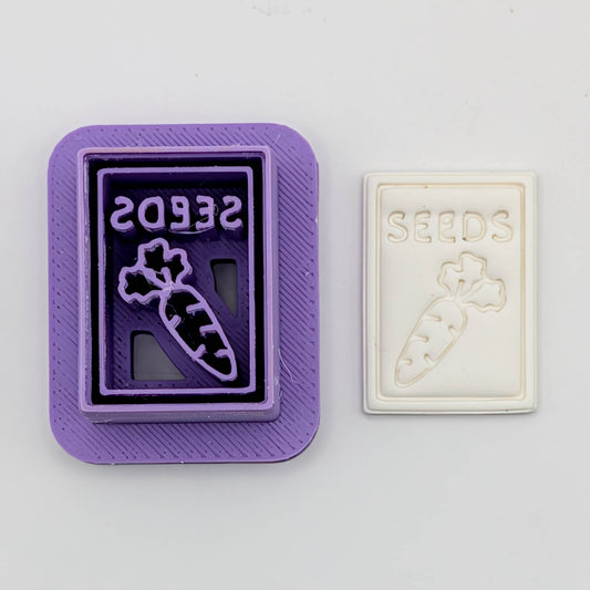 Mini Seed Packet Clay Cutters