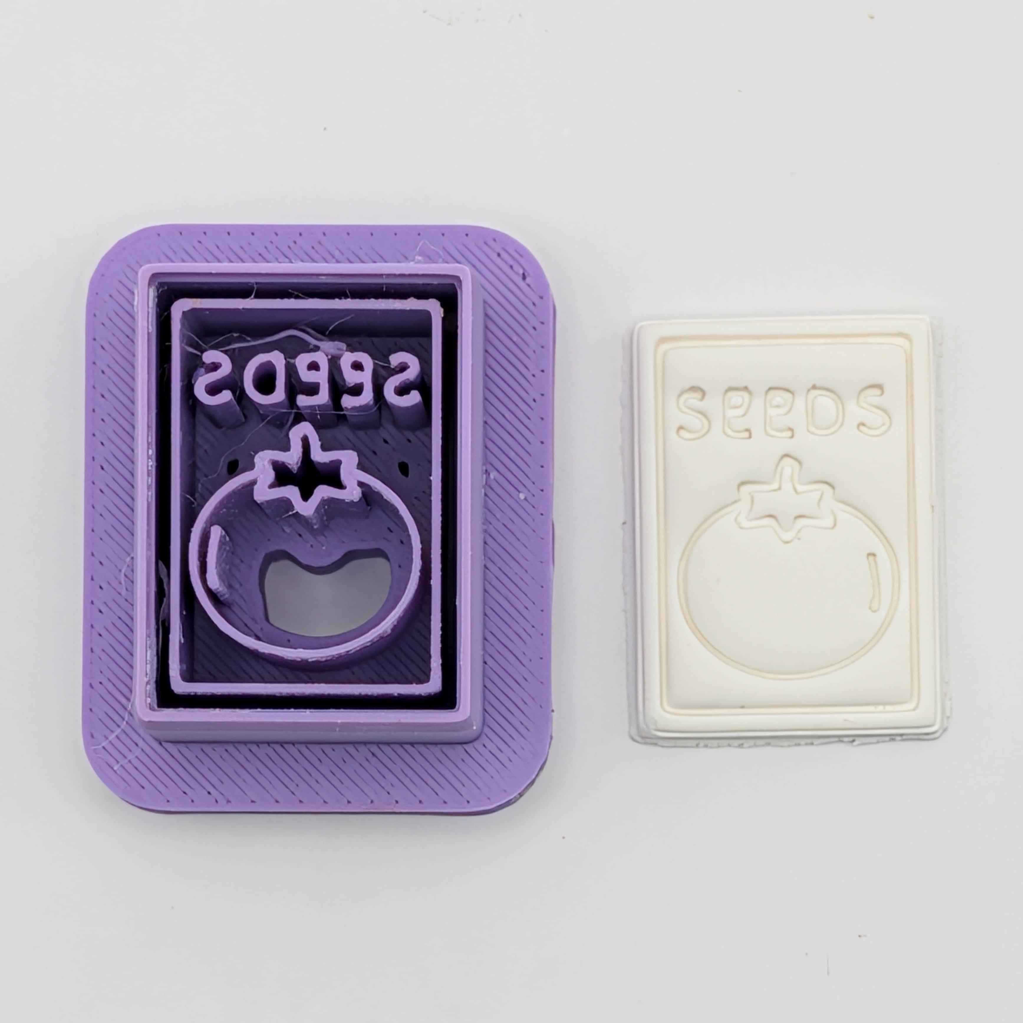 Mini Seed Packet Clay Cutters