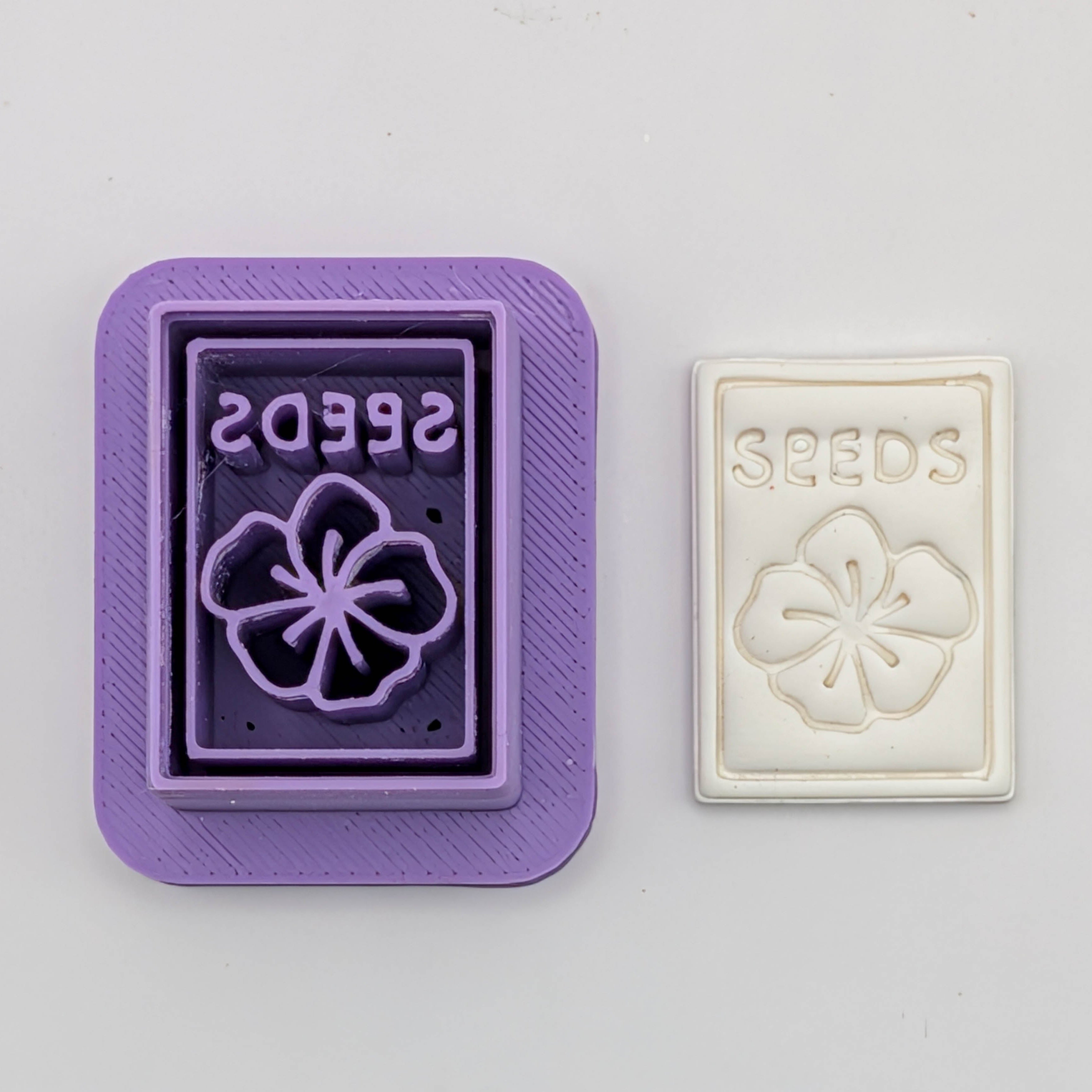 Mini Seed Packet Clay Cutters
