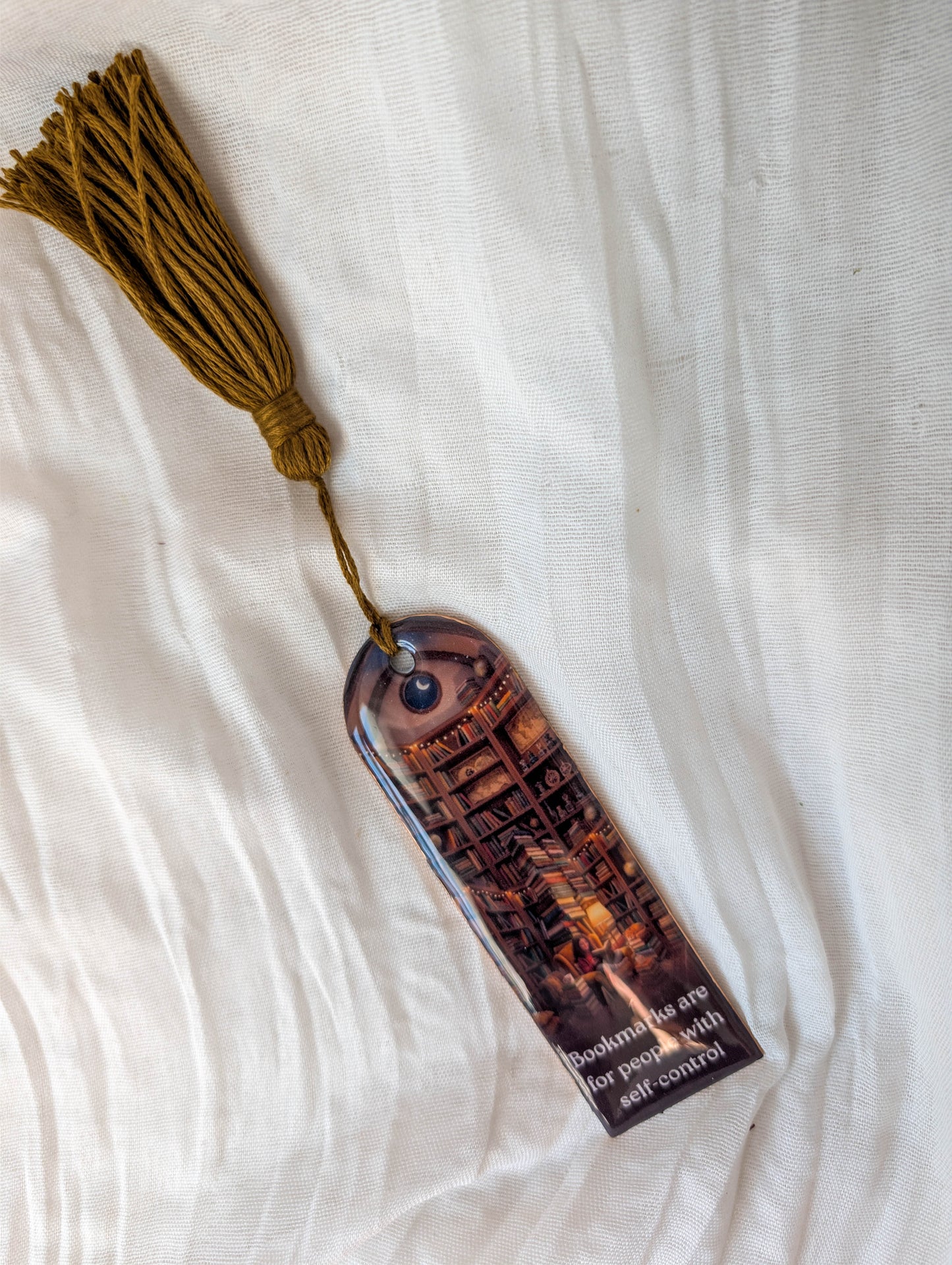 Handmade Sarcastic Bookmark for Readers with Endless TBRs
