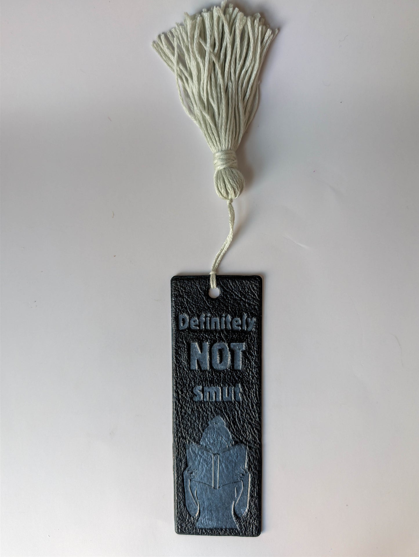 Definitely Not Smut Polymer Clay Bookmark