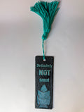 Definitely Not Smut Polymer Clay Bookmark